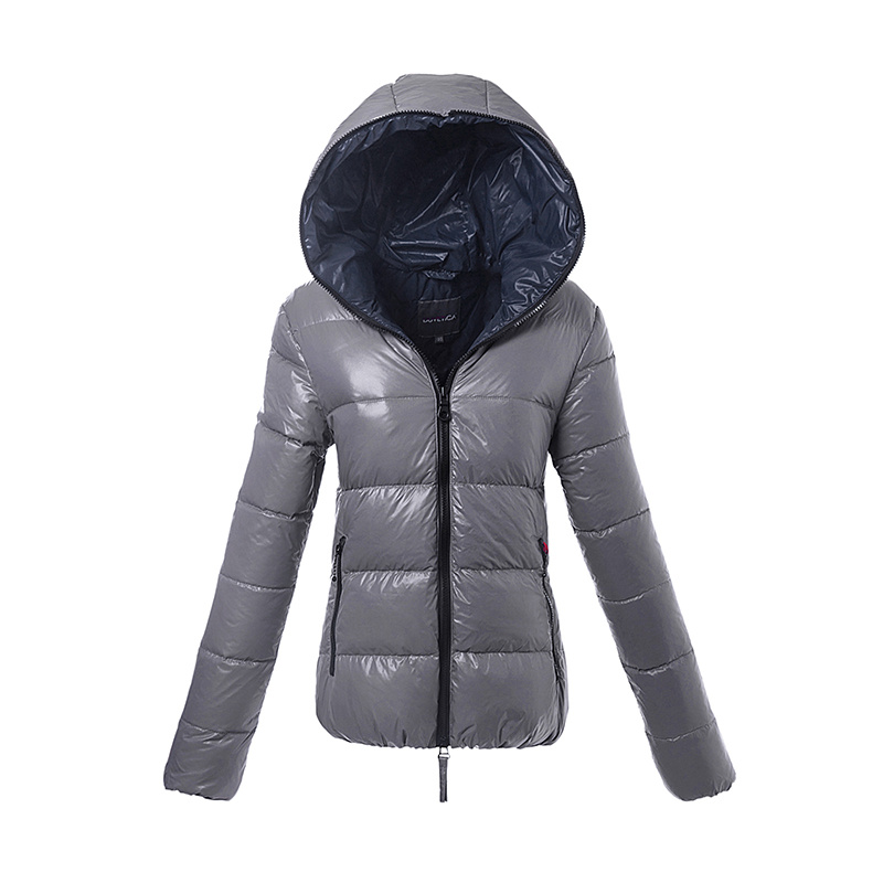 Doudoune Duvetica Gris Pour Femme en Soldes